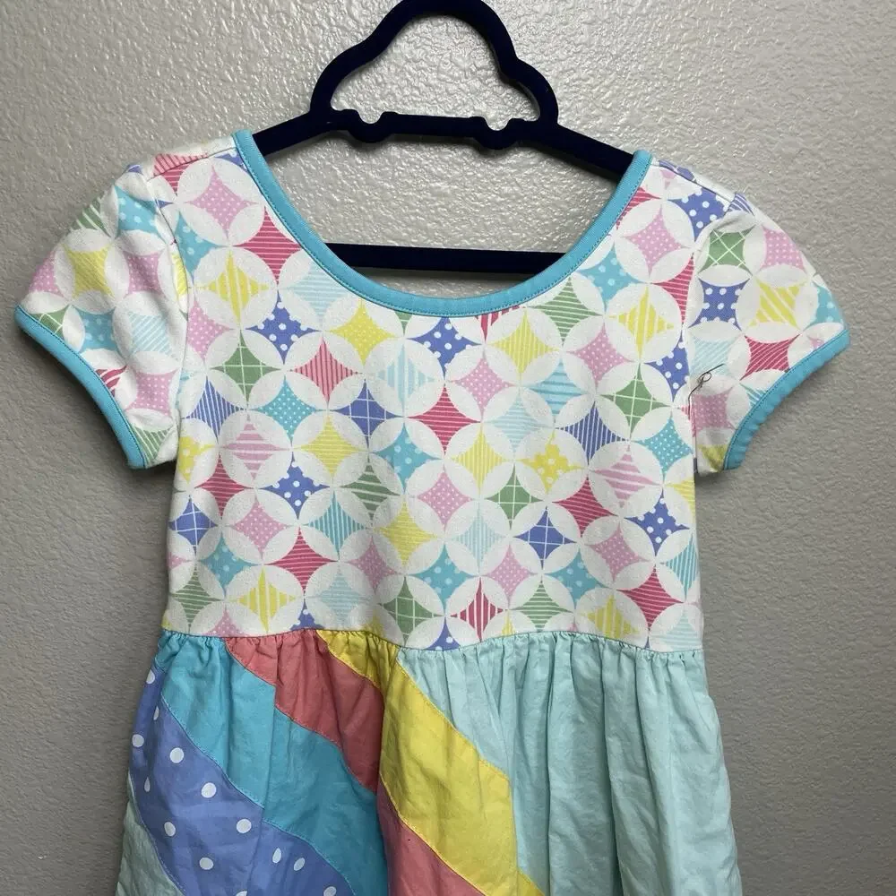 MATILDA JANE Dress Girls Size 6 Lets Go Together Colorful